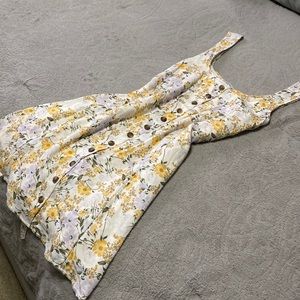 Floral mini dress